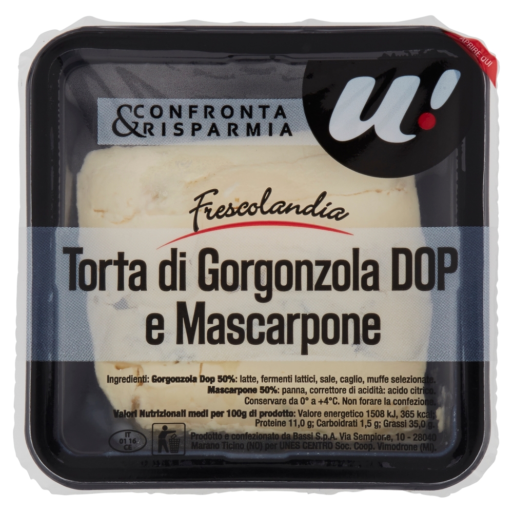 Torta di Gorgonzola e Mascarpone DOP, 150 g